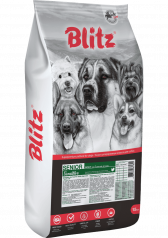 Blitz Sensitive Senior сухой корм для собак всех пород старше 7 лет (15 кг)