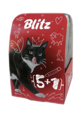 Blitz Sensitive Ассорти 5+1 набор влажных кормов для взрослых кошек